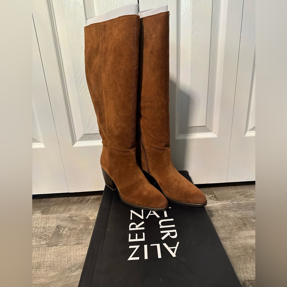 NATURALIZER FAE WIDE CALF TALL KNEE-HIGH BOOTS